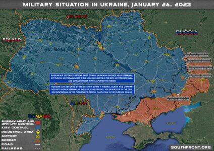 Military Situation In Ukraine On January 26, 2023 (Map Update)