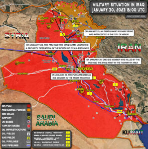 Military Situation In Iraq On January 30, 2023 (Map Update)