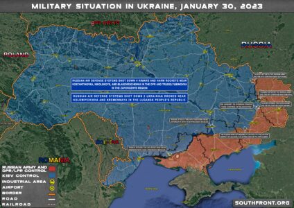 Military Situation In Ukraine On January 30, 2023 (Map Update)