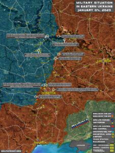 Military Situation In Donbass On January 4, 2023 (Map Update)