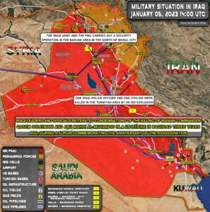Military Situation In Iraq On January 5, 2023 (Map Update)