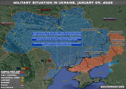 Military Situation In Ukraine On January 9, 2023 (Map Update)