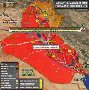 Military Situation In Iraq On February 11, 2023 (Map Update)