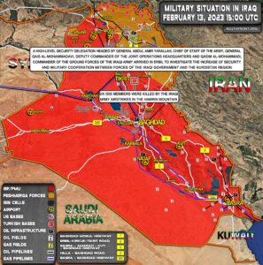 Military Situation In Iraq On February 13, 2023 (Map Update)