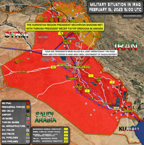 Military Situation In Iraq On February 15, 2023 (Map Update)