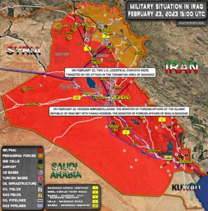 Military Situation In Iraq On February 23, 2023 (Map Update)