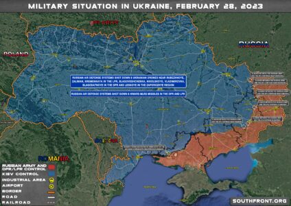 Military Situation In Ukraine On February 28, 2023 (Map Update)