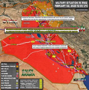 Military Situation In Iraq On February 2, 2023 (map Update)