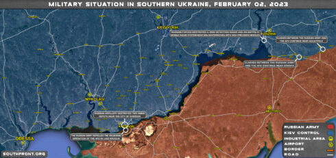Military Situation In Southern Ukraine On February 2, 2023 (Map Update)