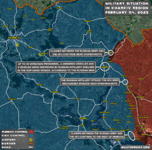 Military Situation In Kharkiv Region, Ukraine, On February 4, 2023 (Map Update)