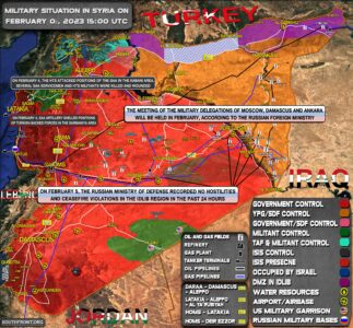 Military Situation In Syria On February 5, 2023 (Map Update)