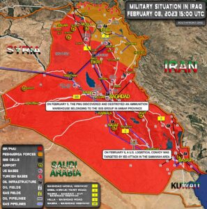 Military Situation In Iraq On February 8, 2023 (Map Update)
