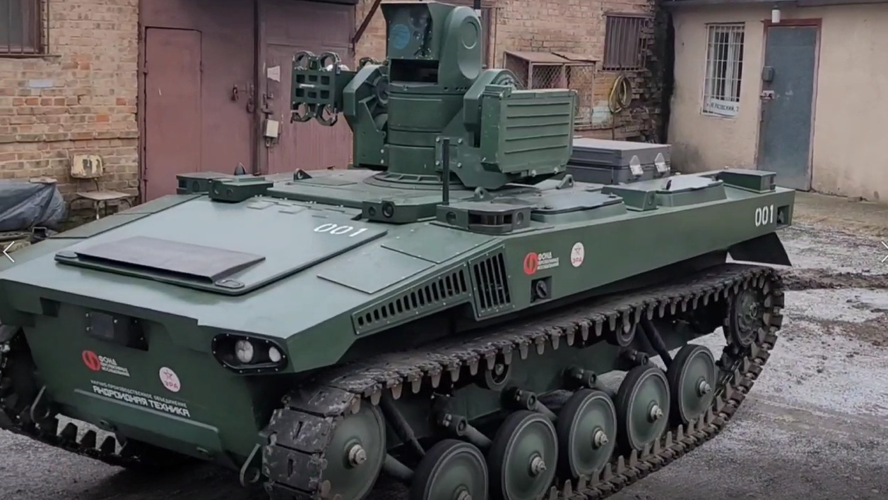 In Video: Russian Marker Combat Robots Arrive In Donbass