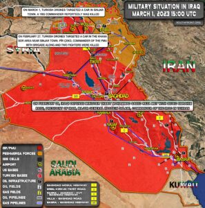 Military Situation In Iraq On March 1, 2023 (Map Update)