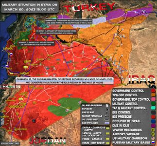 Military Situation In Syria On March 20, 2023 (Map Update)