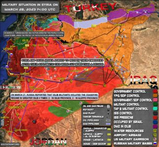 Military Situation In Syria On March 28, 2022 (Map Update)