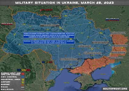 Military Situation In Ukraine On March 28, 2023 (Map Update)