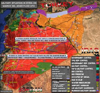 Military Situation In Syria On March 30, 2023 (Map Update)