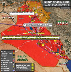 Military Situation In Iraq On March 4, 2023 (Map Update)