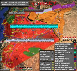 Military Situation In Syria On March 4, 2023 (Map Update)