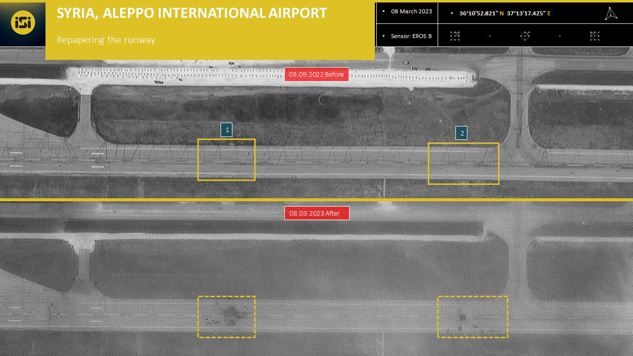 Satellite Images Show Heavy Damage At Syria’s Aleppo Airport After Recent Israeli Strikes