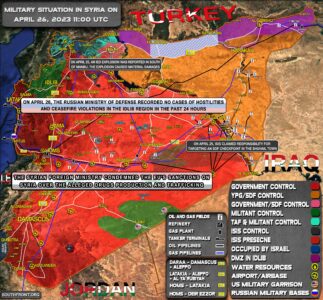 Military Situation In Syria On April 26, 2023 (Map Update)