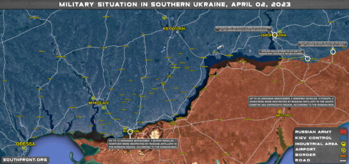 Military Situation In Southern Ukraine On April 2, 2023 (Map Update)