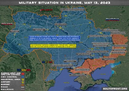 Military Situation In Ukraine On May 13, 2023 (Map Update)