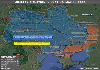 Military Situation In Ukraine On May 14, 2023 (Map Update)