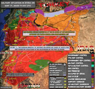 Military Situation In Syria On May 17, 2023 (Map Update)