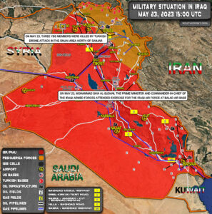 Military Situation In Iraq On May 23, 2023 (Map Update)