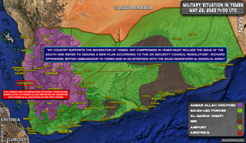Military Situation In Yemen On May 23, 2023 (Map Update)