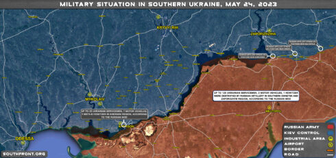 Military Situation In Southern Ukraine On May 24, 2023 (Map Update)