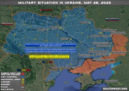 Military Situation In Ukraine On May 28, 2023 (Map Update)