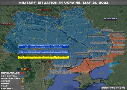 Military Situation In Ukraine On May 31, 2023 (Map Update)