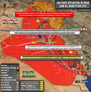 Military Situation In Iraq On June 1, 2023 (Map Update)