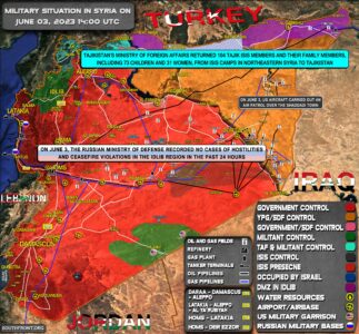 Military Situation In Syria On June 3, 2023 (Map Update)
