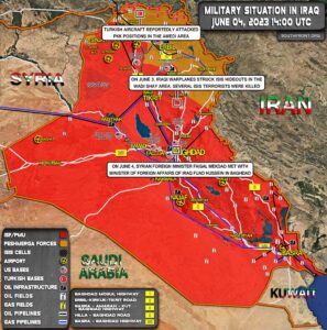Military Situation In Iraq On June 4, 2023 (Map Update)
