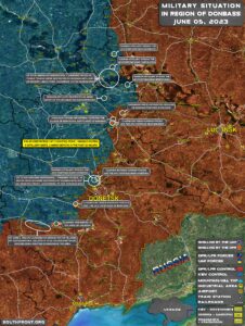 Military Situation In Donbass On June 5, 2023 (Map Update)