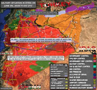 Military Situation In Syria On June 5, 2023 (Map Update)