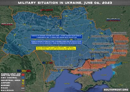Military Situation In Ukraine On June 6, 2023 (Map Update)