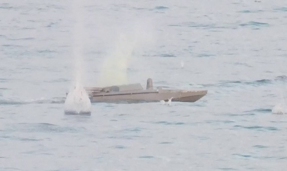 In Video: Russian Ship Destroys Hostile Unmanned Boats In Black Sea