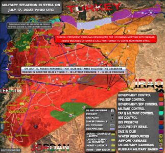Military Situation In Syria On July 17, 2023 (Map Update)