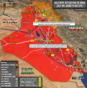 Military Situation In Iraq On July 29, 2023 (Map Update)