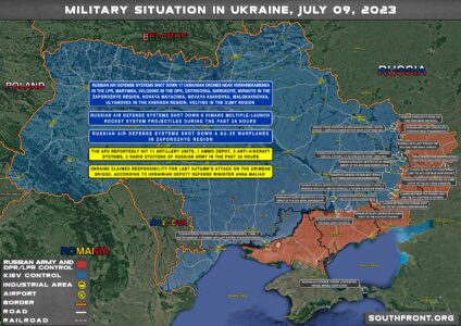 Military Situation In Ukraine On July 9, 2023 (Map Update)