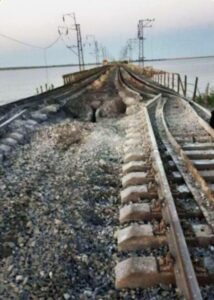 Chongar Railway Bridge To Crimea Damaged In Recent Attack - Report