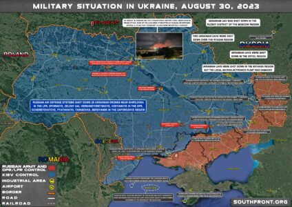 Military Situation In Ukraine On August 30, 2023 (Map Update)