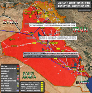 Military Situation In Iraq On August 9, 2023 (Map Update)
