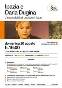 Daria Dugina Memorial Day In Italy On August 20, 2023