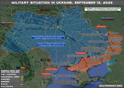 Military Situation In Ukraine On September 13, 2023 (Map Update)
